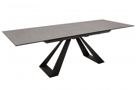 Table à manger extensible CONCORD 180-230 cm en céramique anthracite
