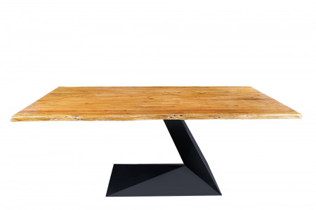 Table à manger massive MAMMUT BALANCE 200cm en acacia brun naturel bo