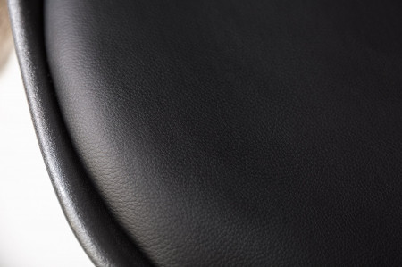 Lot de 2x chaises design SCANDINAVIA MEISTERSTÜCK pieds noir doré - 