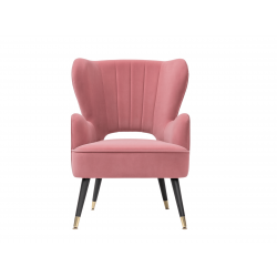 Fauteuil design COSY – Confort et élégance - Velours rose