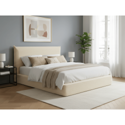 Lit Air Loom – Sommier compressé avec tête de lit intégrée - Vel